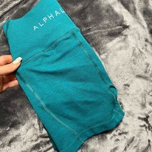 Teal Alphalete shorts